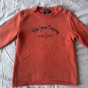 Polo by Ralph Lauren orange sweater
